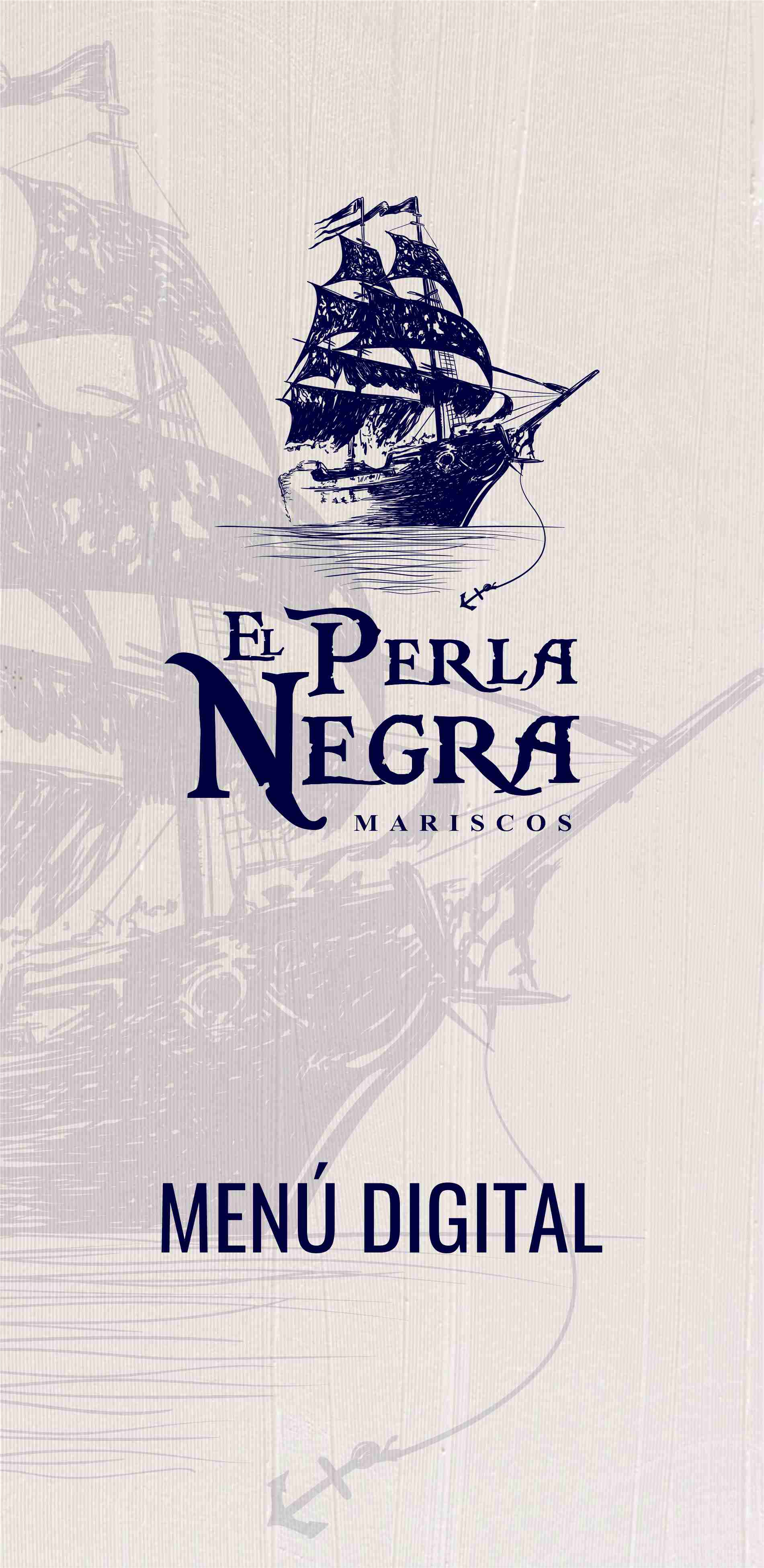 Menú digital El Perla Negra 2026