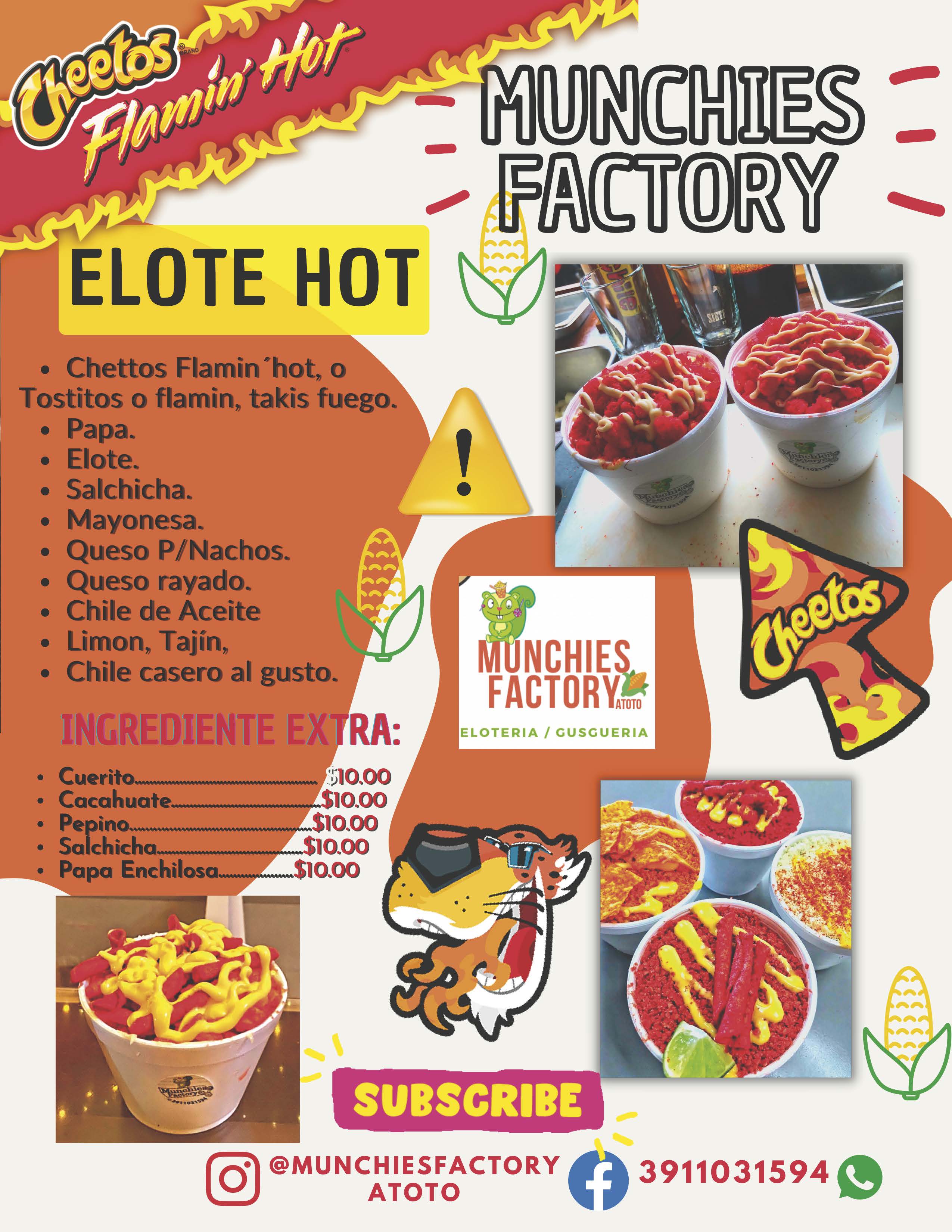 munchiesfactory menudigital23 alimentos