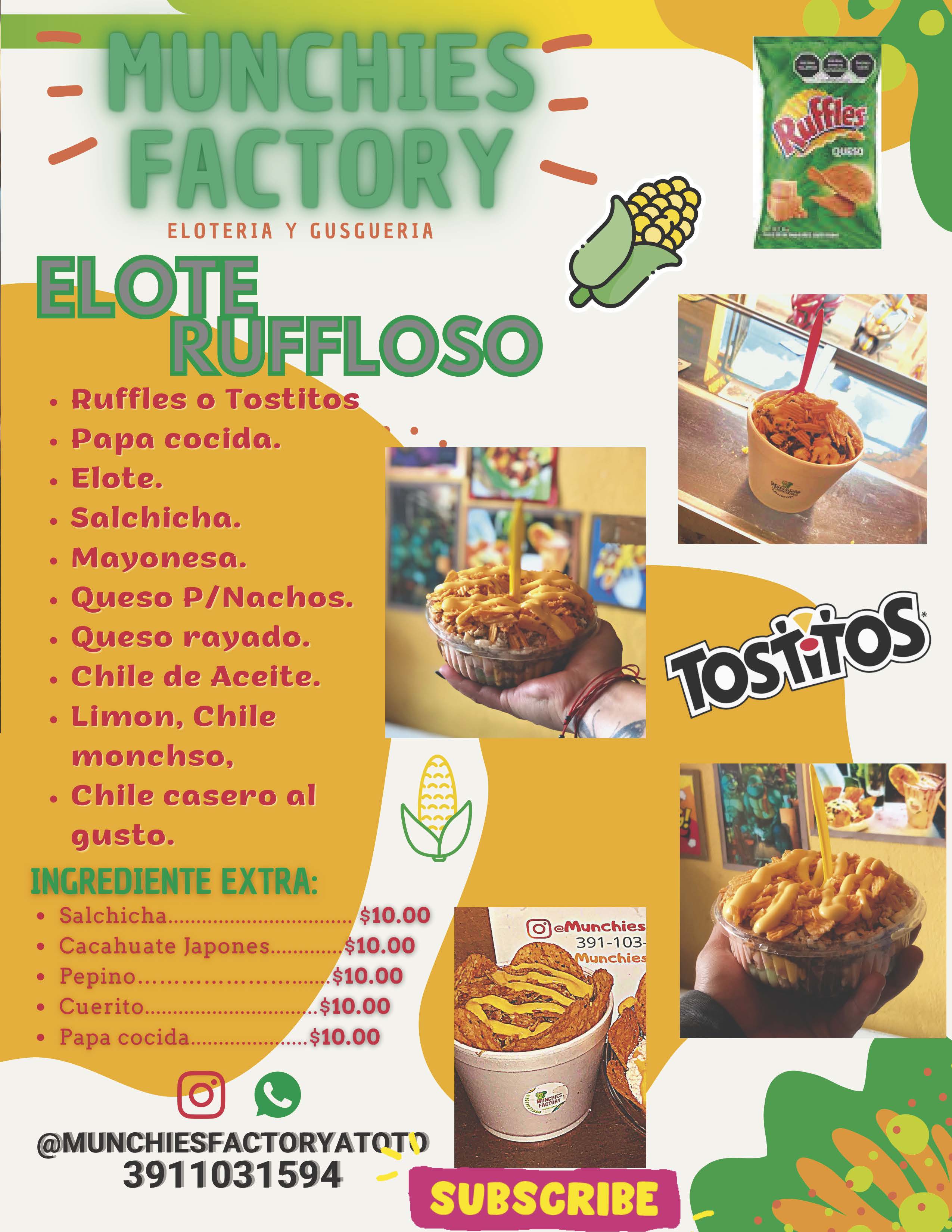 munchiesfactory menudigital23 alimentos