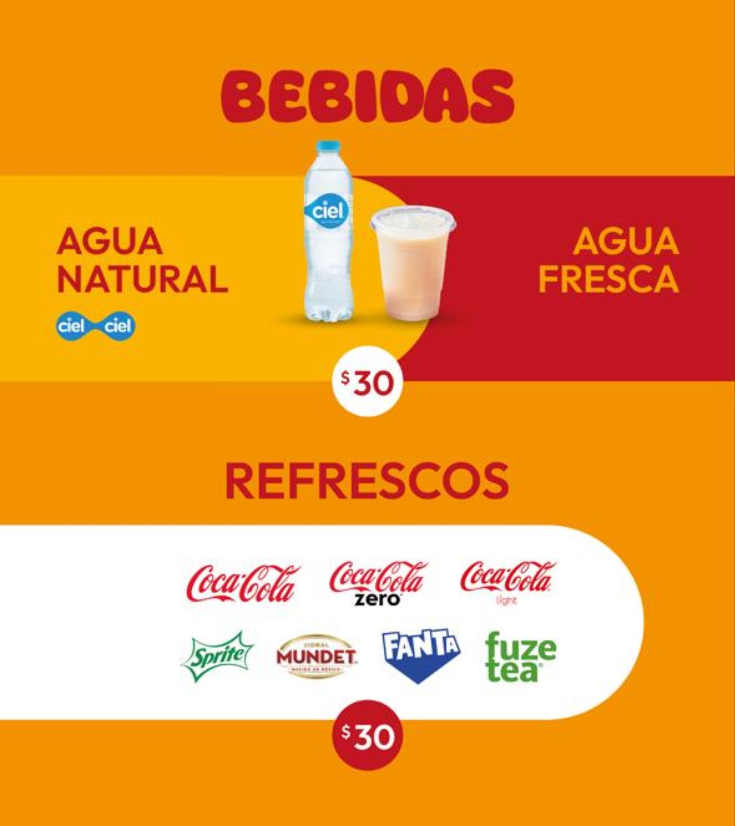 Menú digital Rex Burger 2026